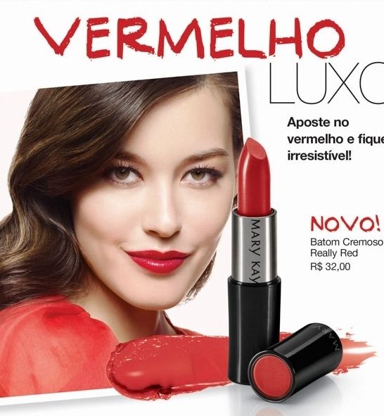 NOVIDADE!!!!  Batom Vermelho Luxo